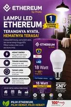 Lampu LED Ethereum 18 Watt